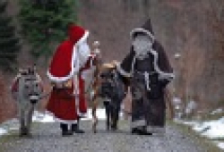 Samichlaus im Wald
